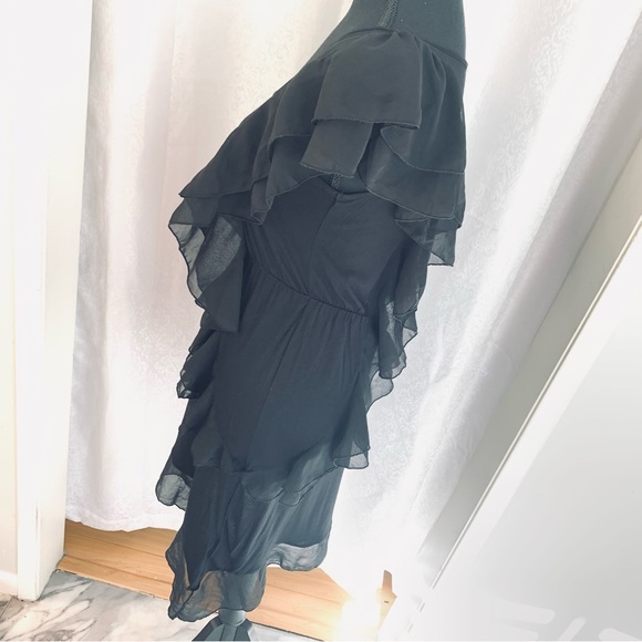 H&M Cocktail Dress with Ruffle Sz: XS - Picture 5 of 13